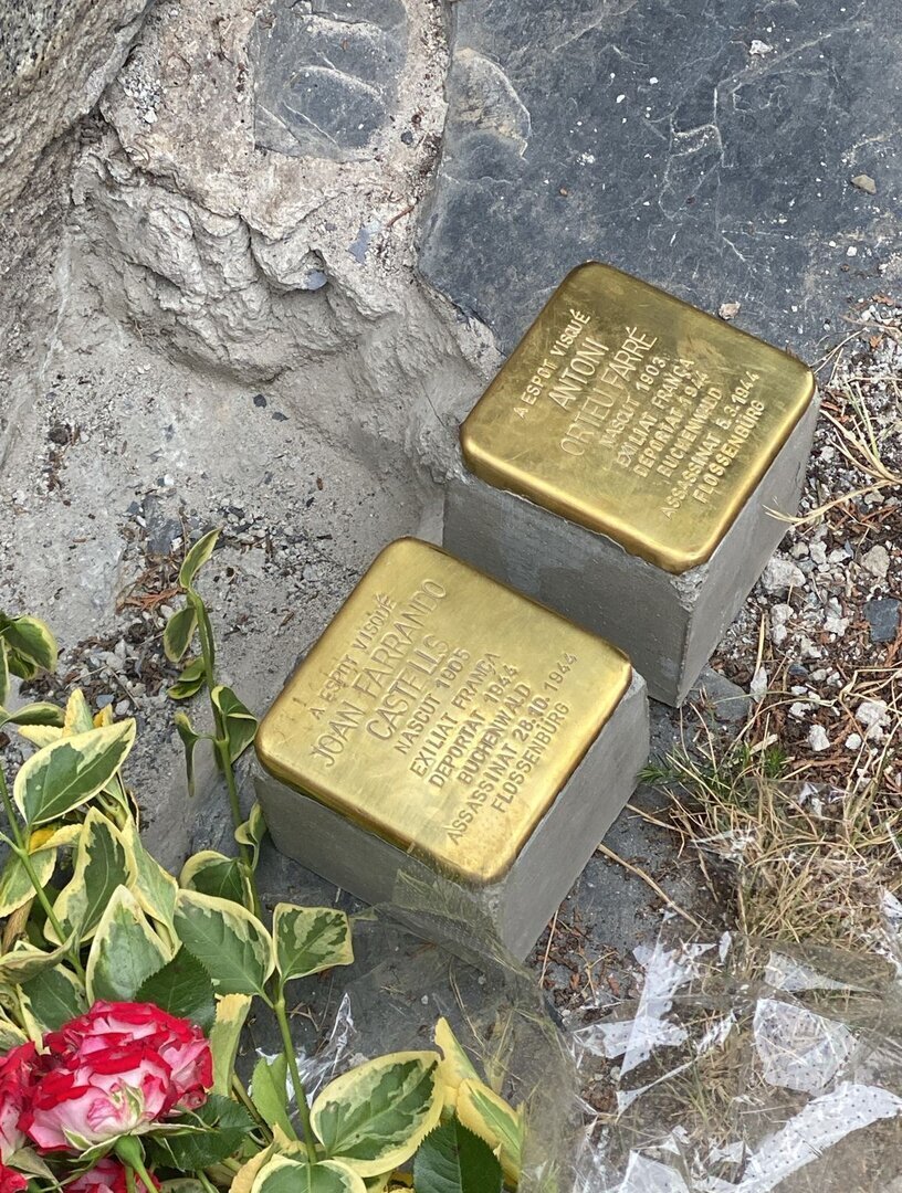 Dansàneu llambordes Stolpersteine