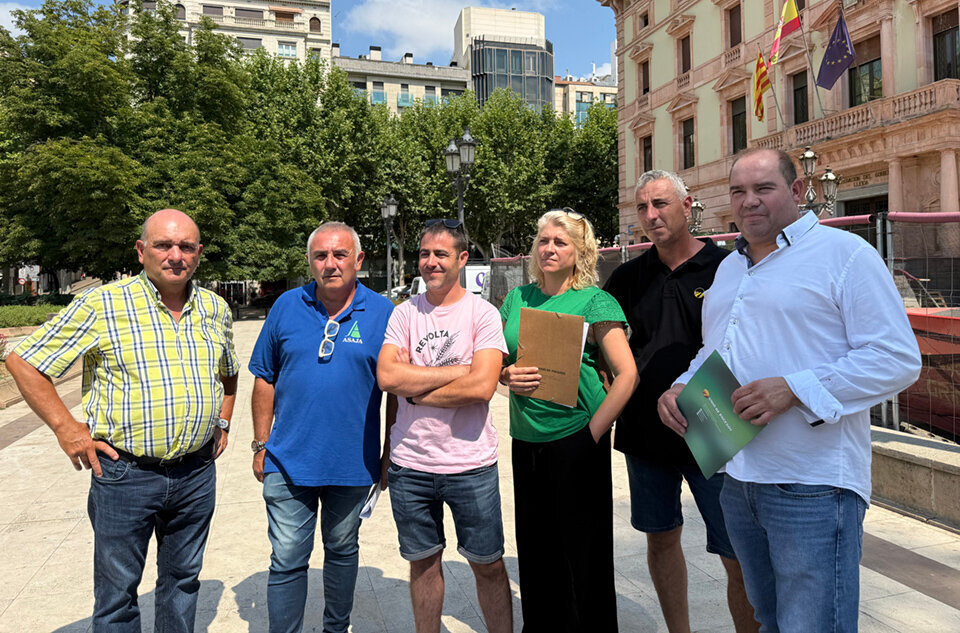 Representants de les organitzacions sindicals