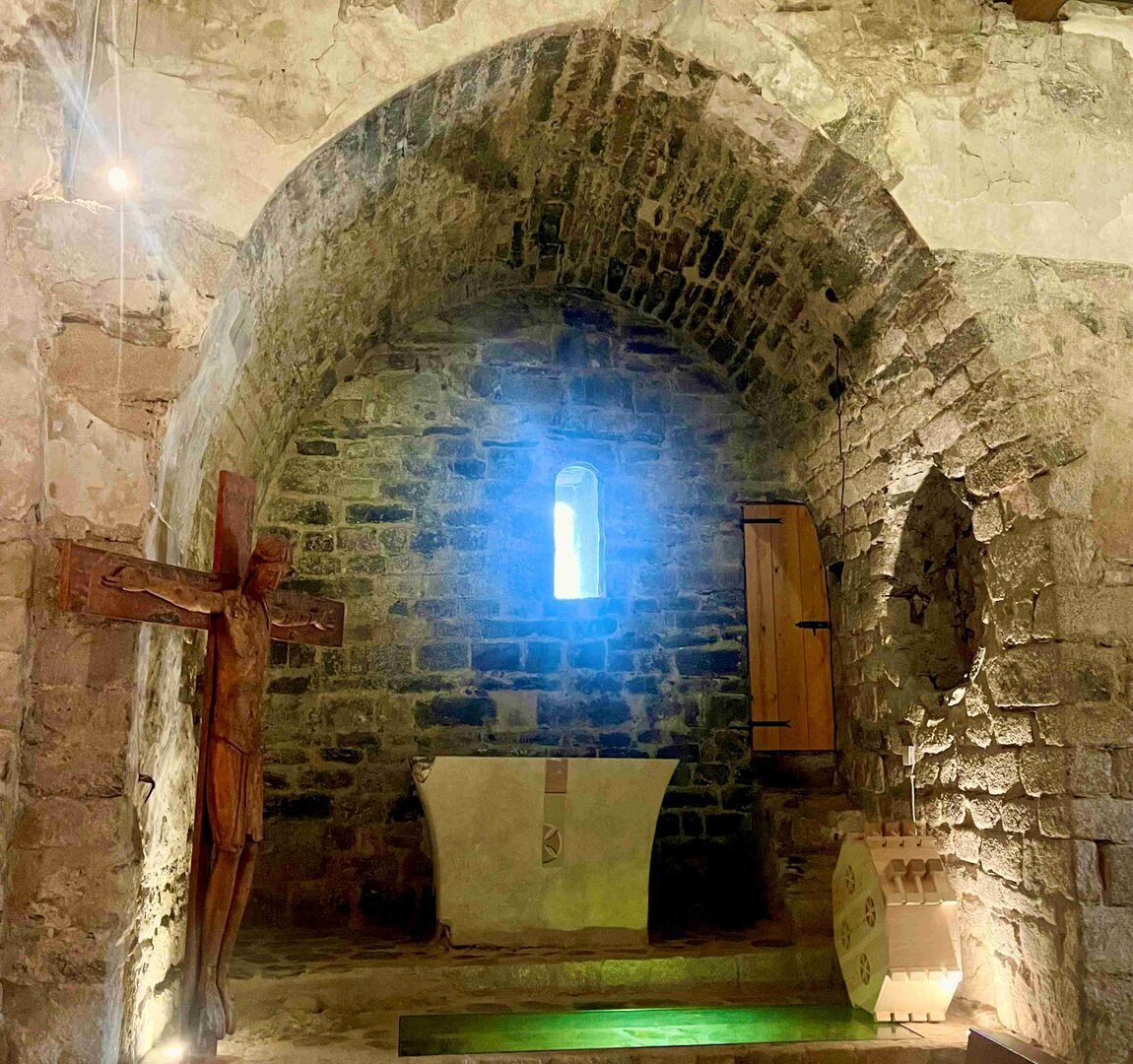 visita a l'església de Sant Vicenç de Capdella 1