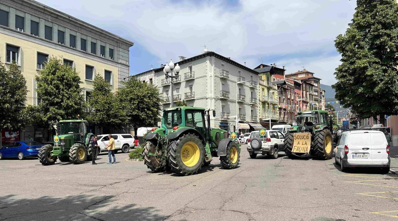 protesta pagesos la Seu 1