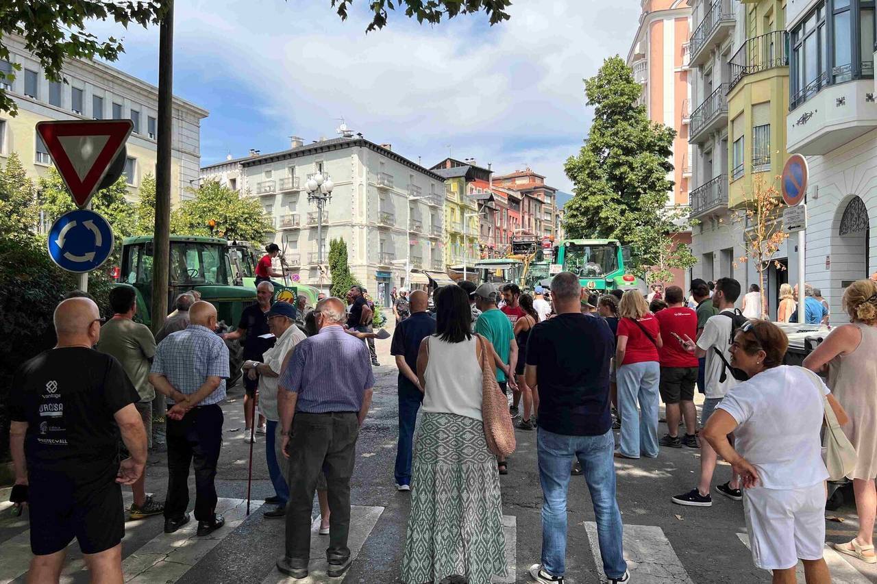 protesta pagesos la Seu 2