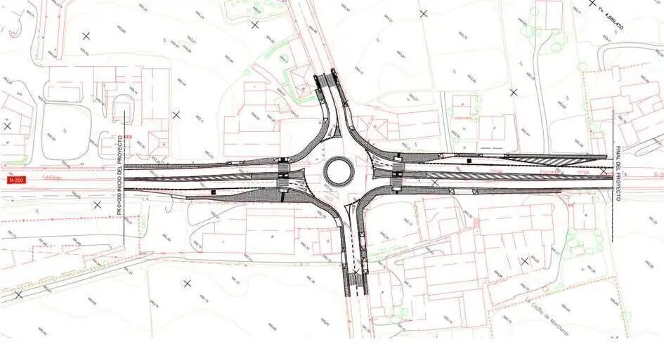 Rotonda Montferrer projecte construcció