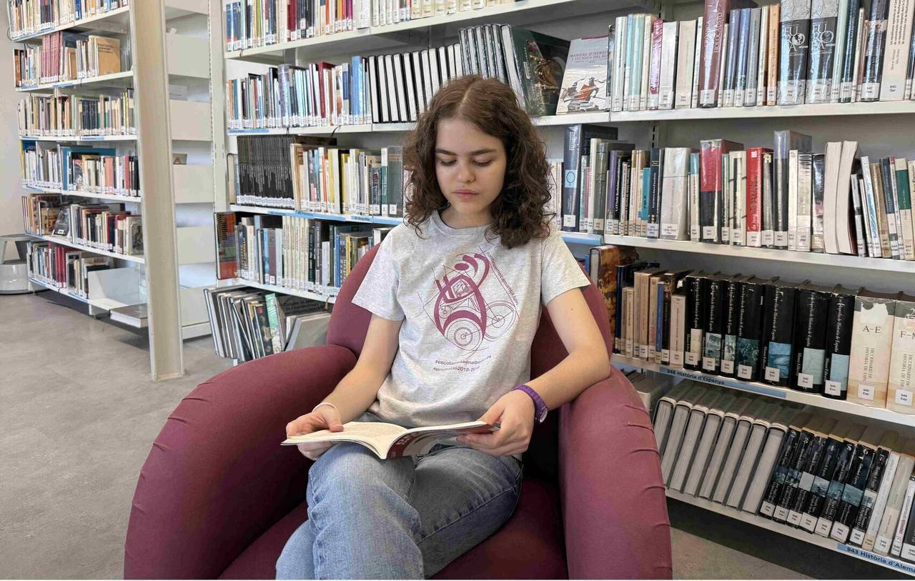 Clàudia Sanllehí Biblioteca Sant Agustí