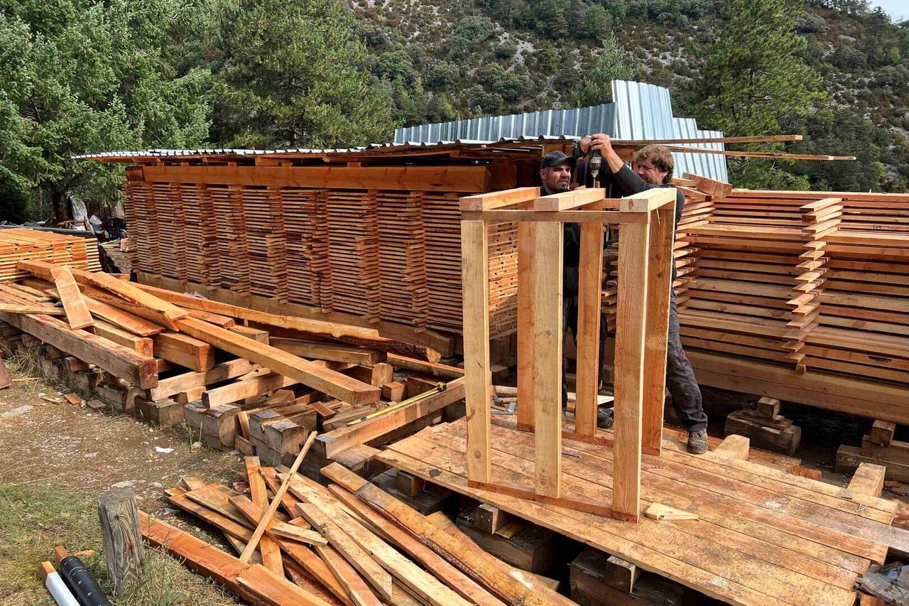 Refugi de Cuberes rehabilitació 3