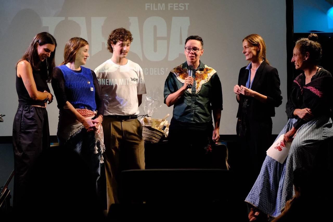 L'equip del Tabaca Film Fest, amb la fotògrafa Ashley Suszczynsi_ TFF_ Noemí Elías