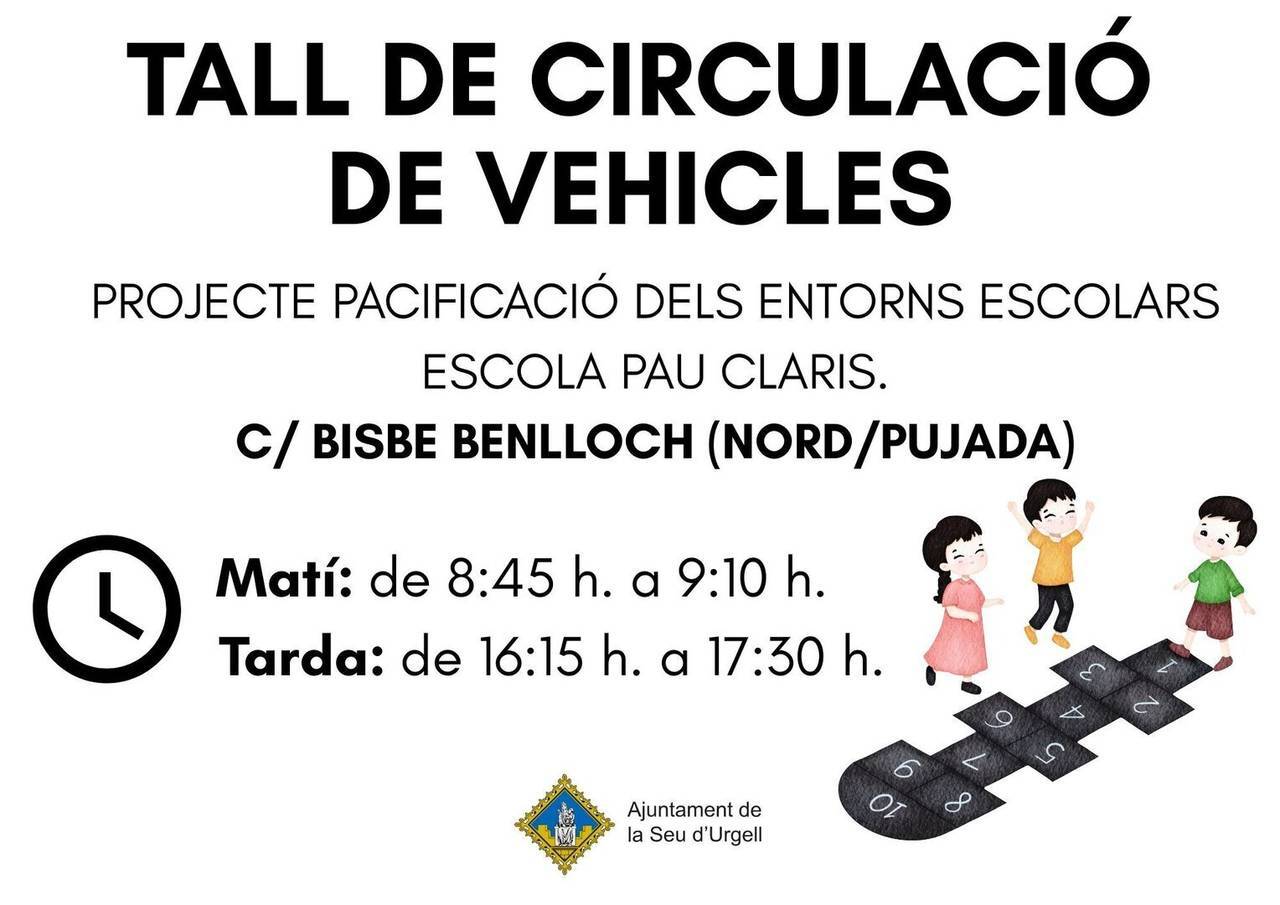 TALL DE CIRCULACIÓ DE VEHICLES