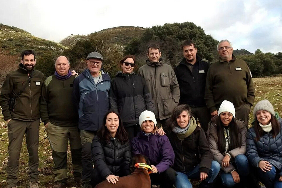 L'equip que ha participat en la recerca dels Przewalski ©Reserva Nacional de Boumort