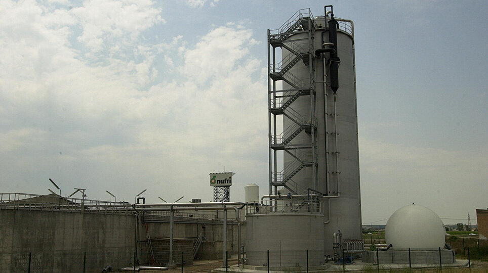 Planta biogas de la companyia NUFRI ©JosepAPérez