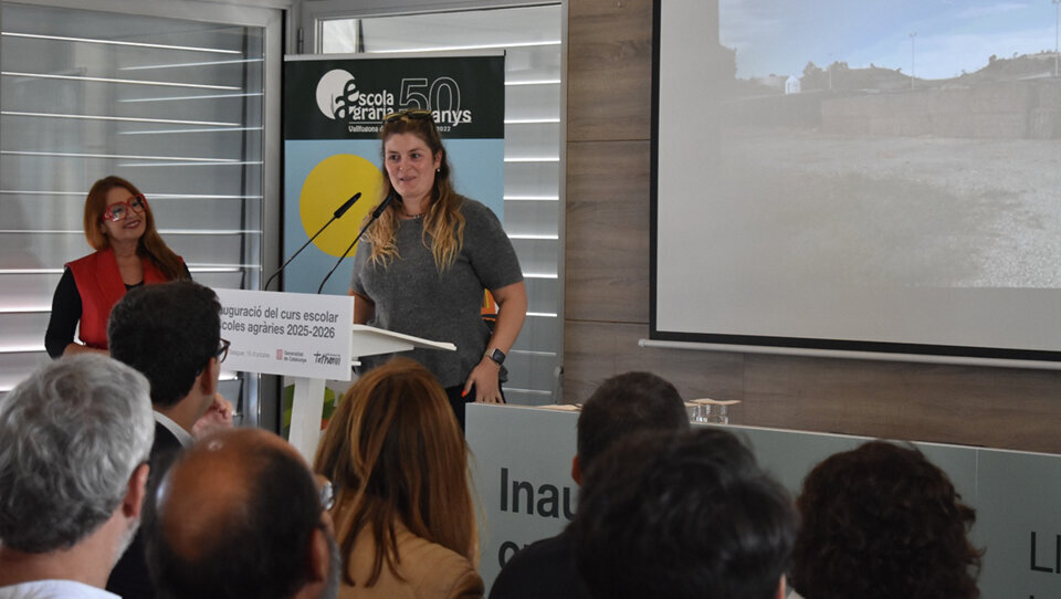 Inauguració del curs a les Escoles Agràries de Catalunya ©DARPA