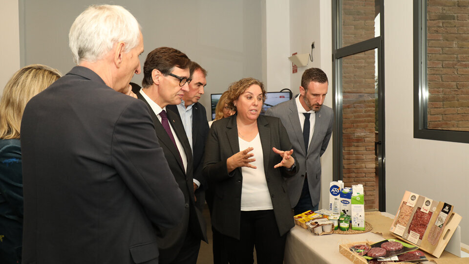 El president Illa visita la seu de l'IRTA ©DARPA