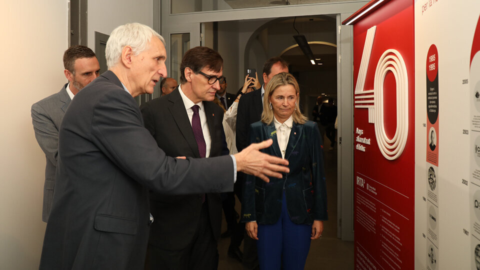 El president Illa visita la seu de l'IRTA ©DARPA