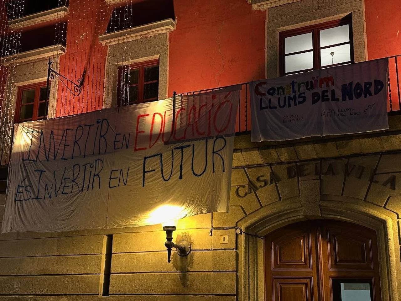 Escola Llums del Nord mobilització tancament 6