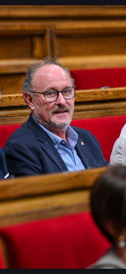 El diputat Pepe Vida durant una sessió al Parlament