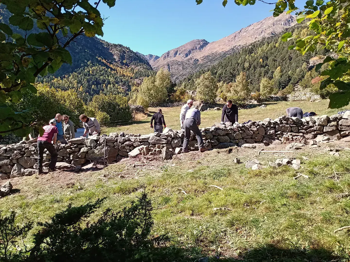 Reconstruccio mur Prats_Encodina Foto PCA