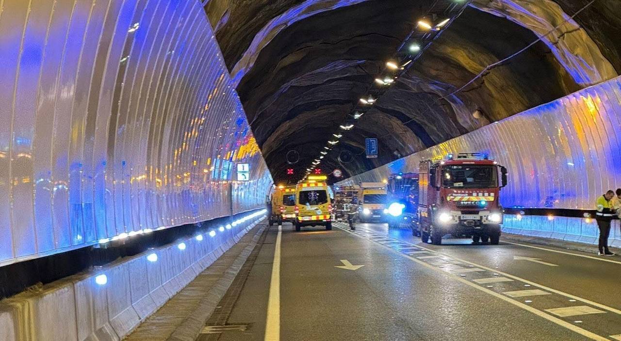 Accident túnel Oliana