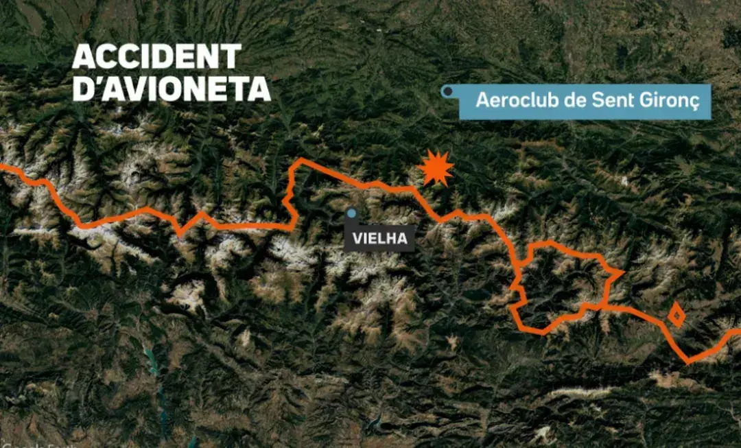Avioneta esravellada Arièja
