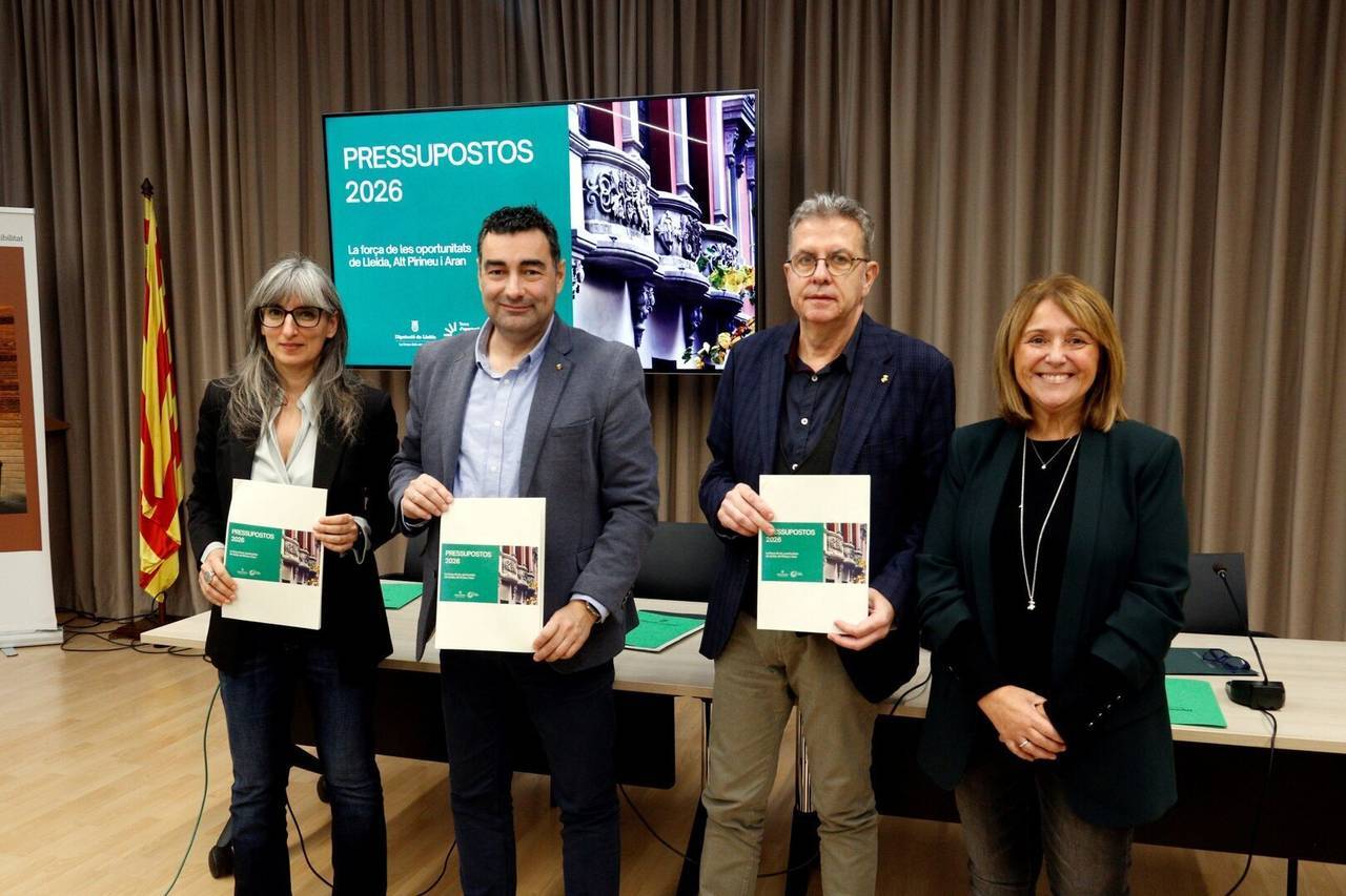 Diputació de Lleida pressupostos 2026