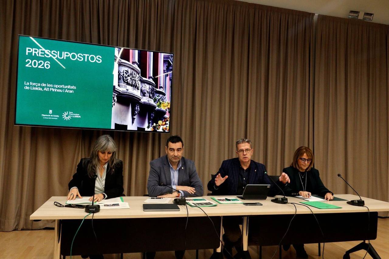 Diputació de Lleida pressupostos 2026 2