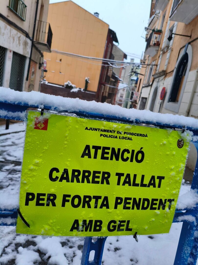 Puigcerdà nevada 4