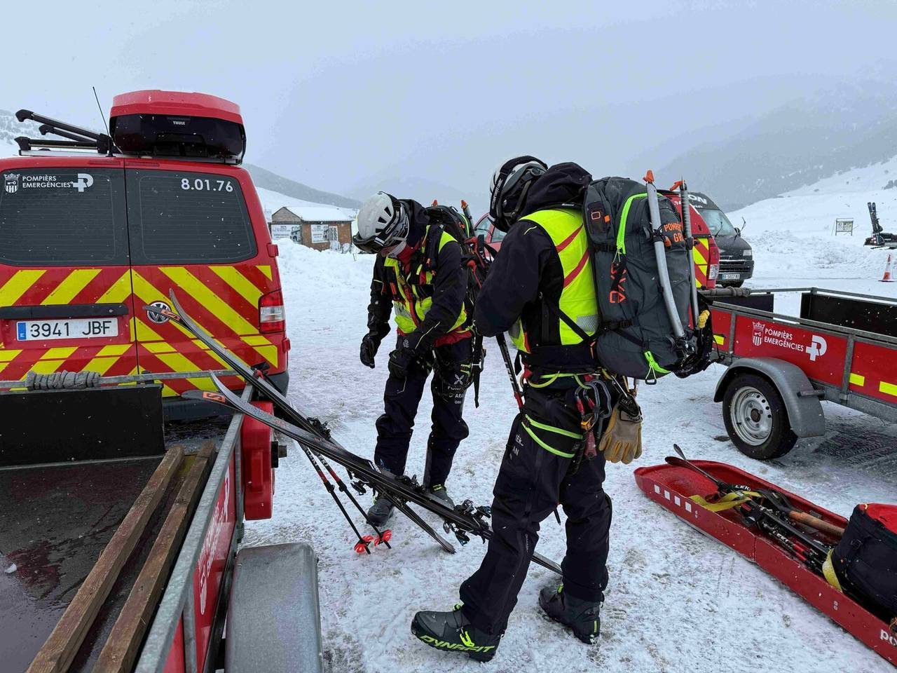 Pompiers d'Aran allau 3