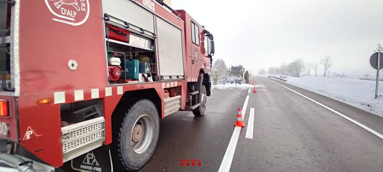Incendi cotxe Fontanals 2