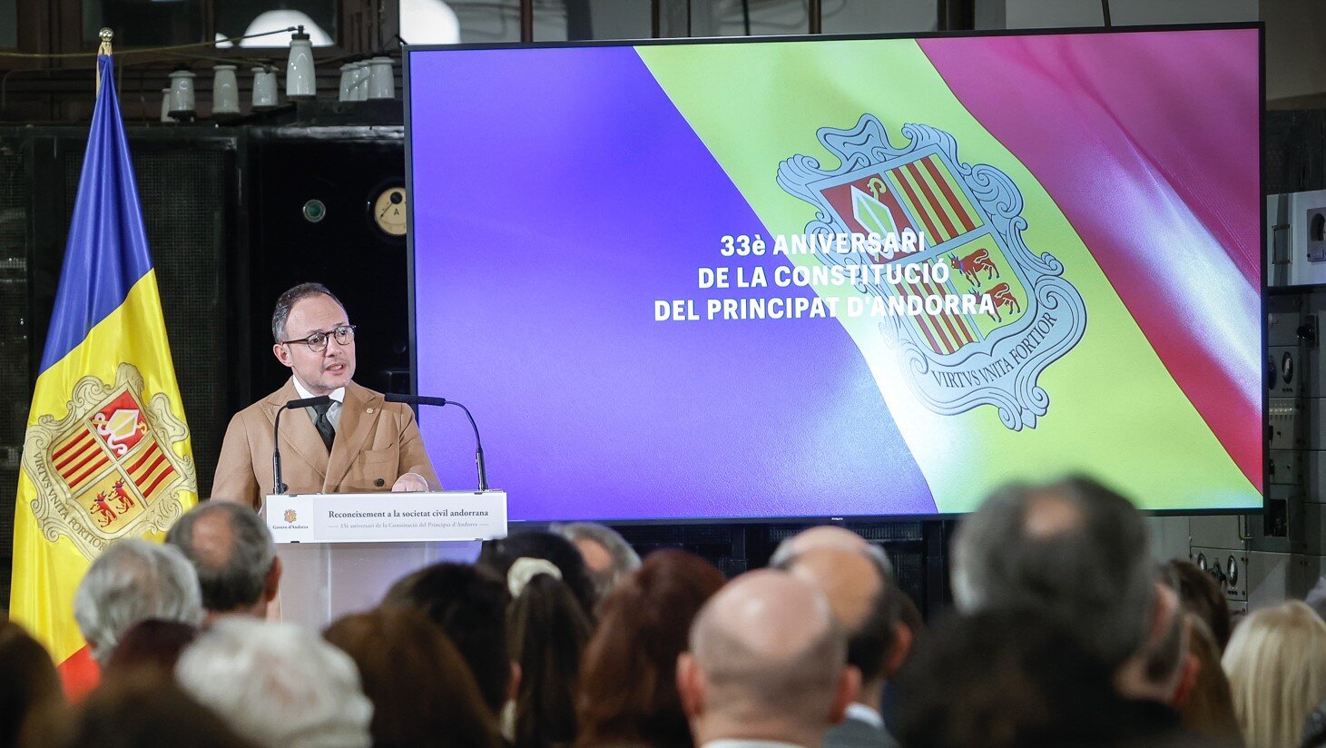 Acte de reconeixement a la societat civil andorrana.11-03-2026