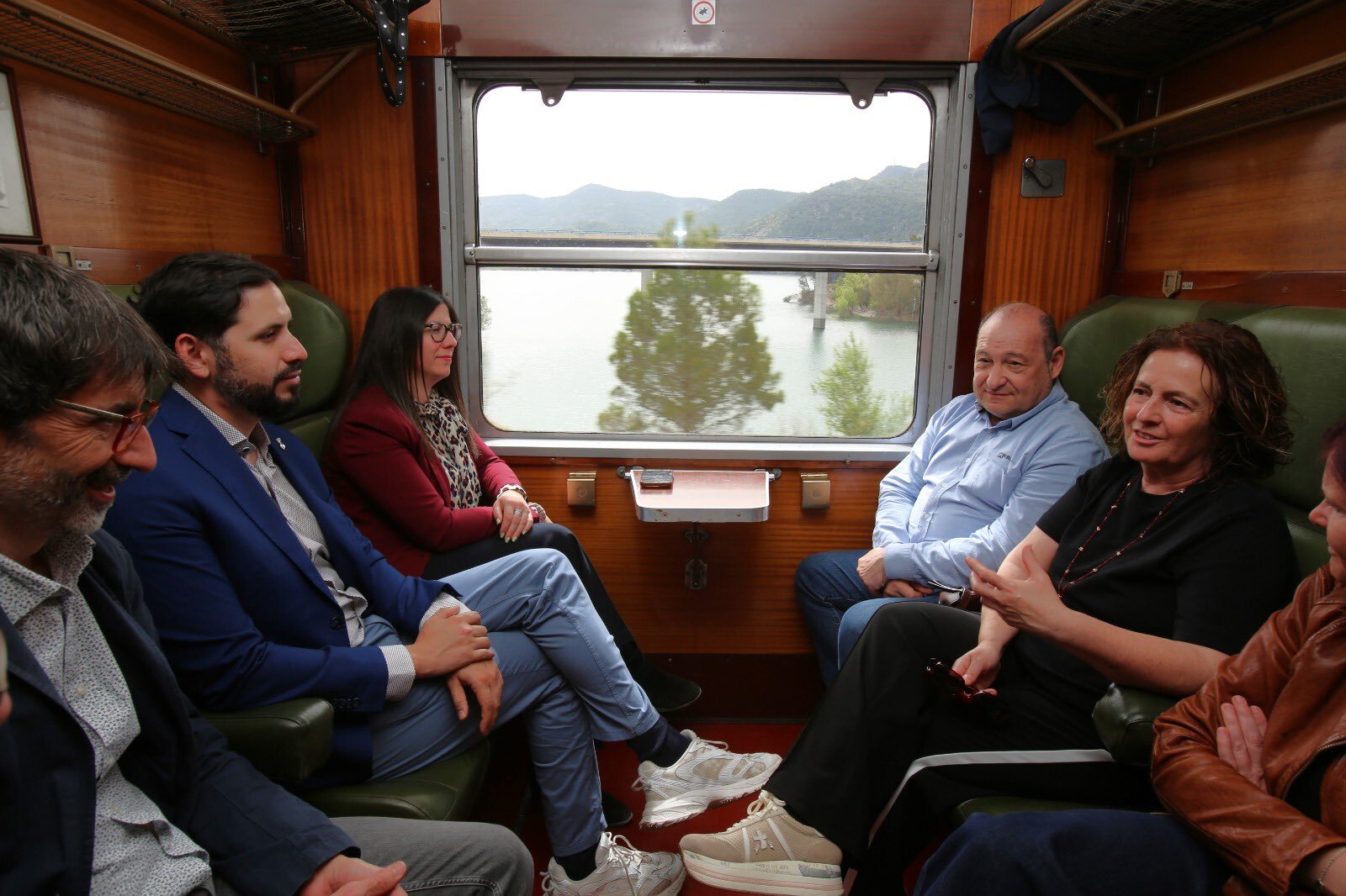 Tren dels Llacs viatge inaugural 3