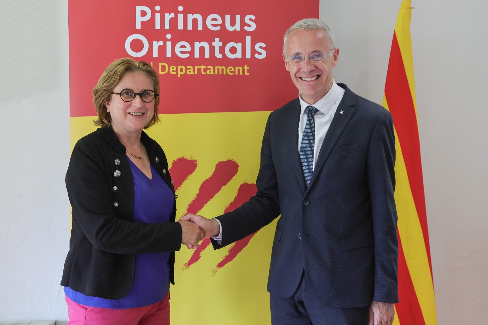 El Consell Departamental, presidit per Hermeline Malherbe