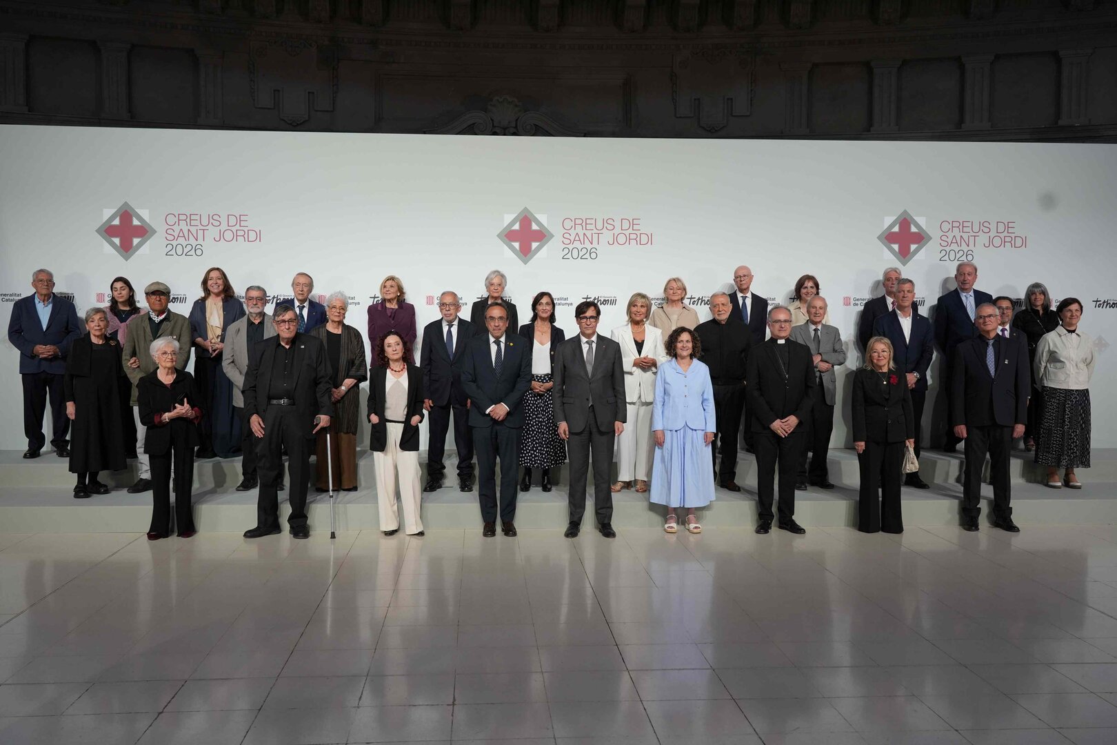 Creus de Sant Jordi 2026 foto de família