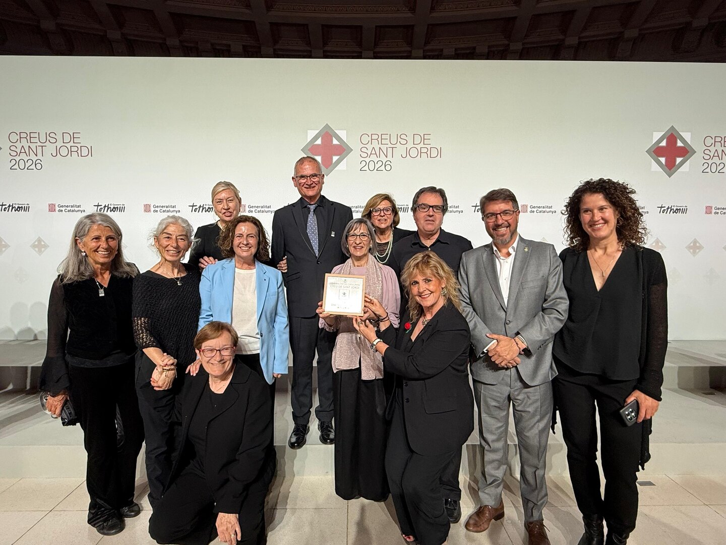 Creu de Sant Jordi a la Capella Santa Maria de Puigcerdà 2