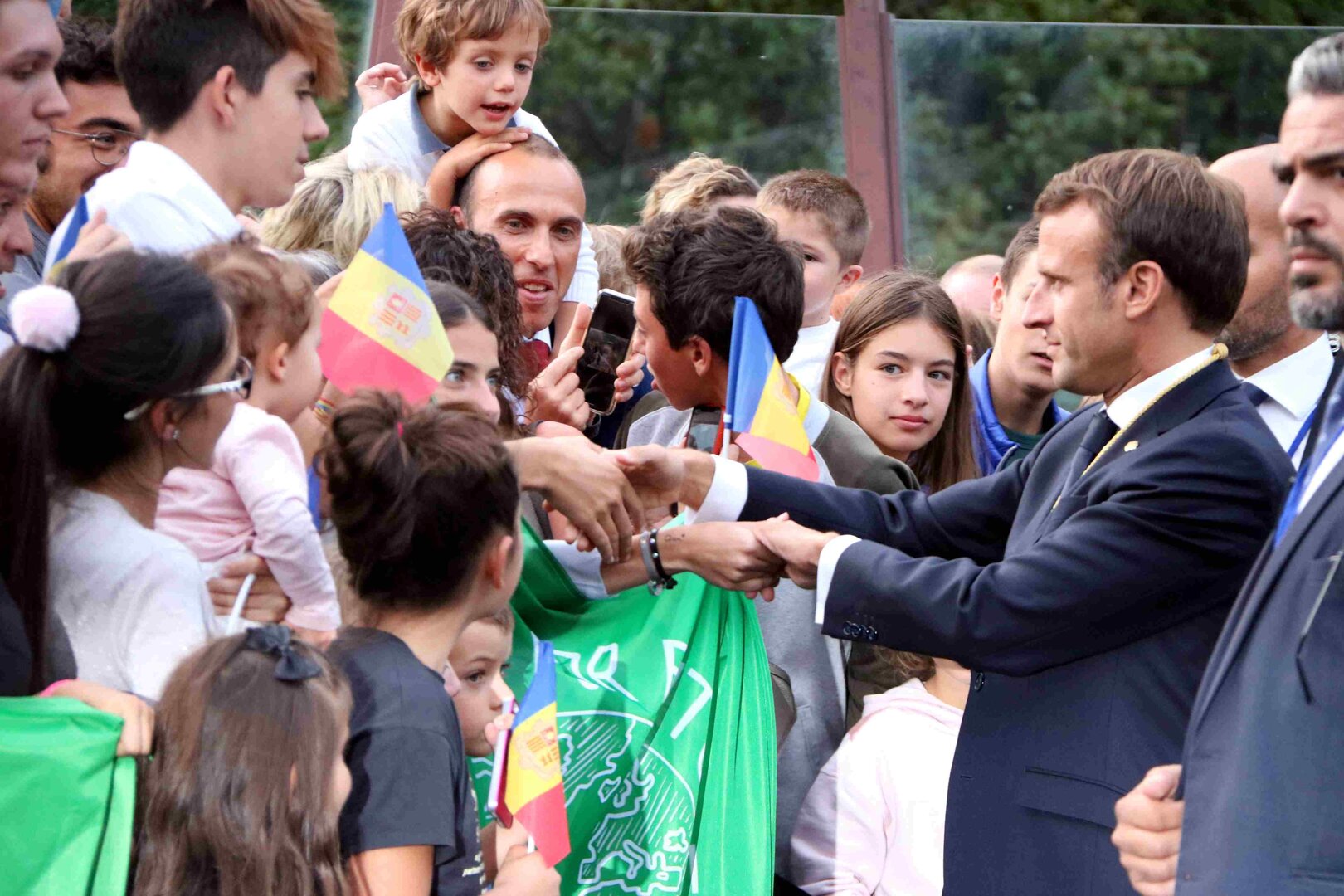 Emmanuel Macron a Andorra