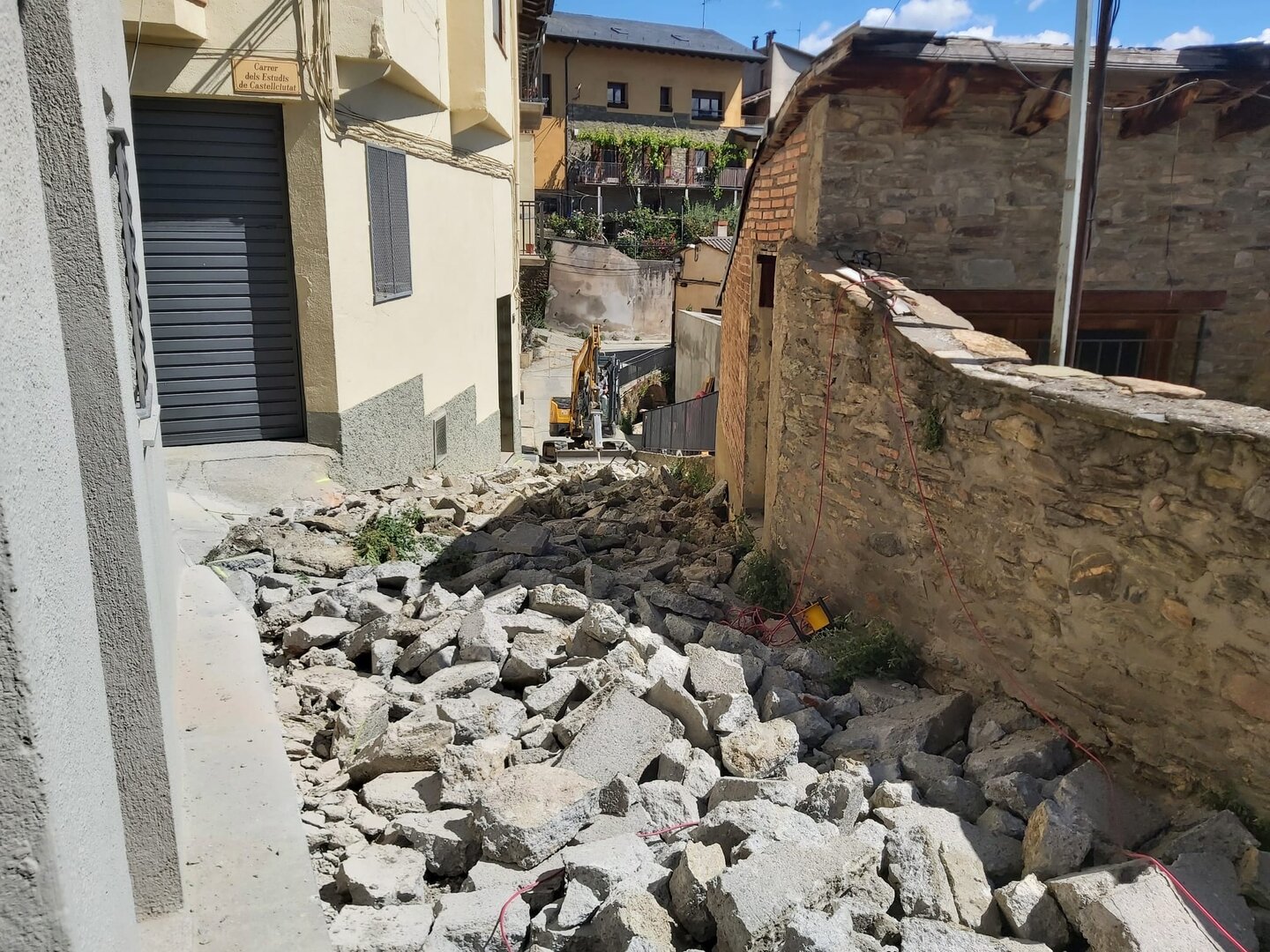 Inici obres carrer Dr. Robert de Castellciutat-2
