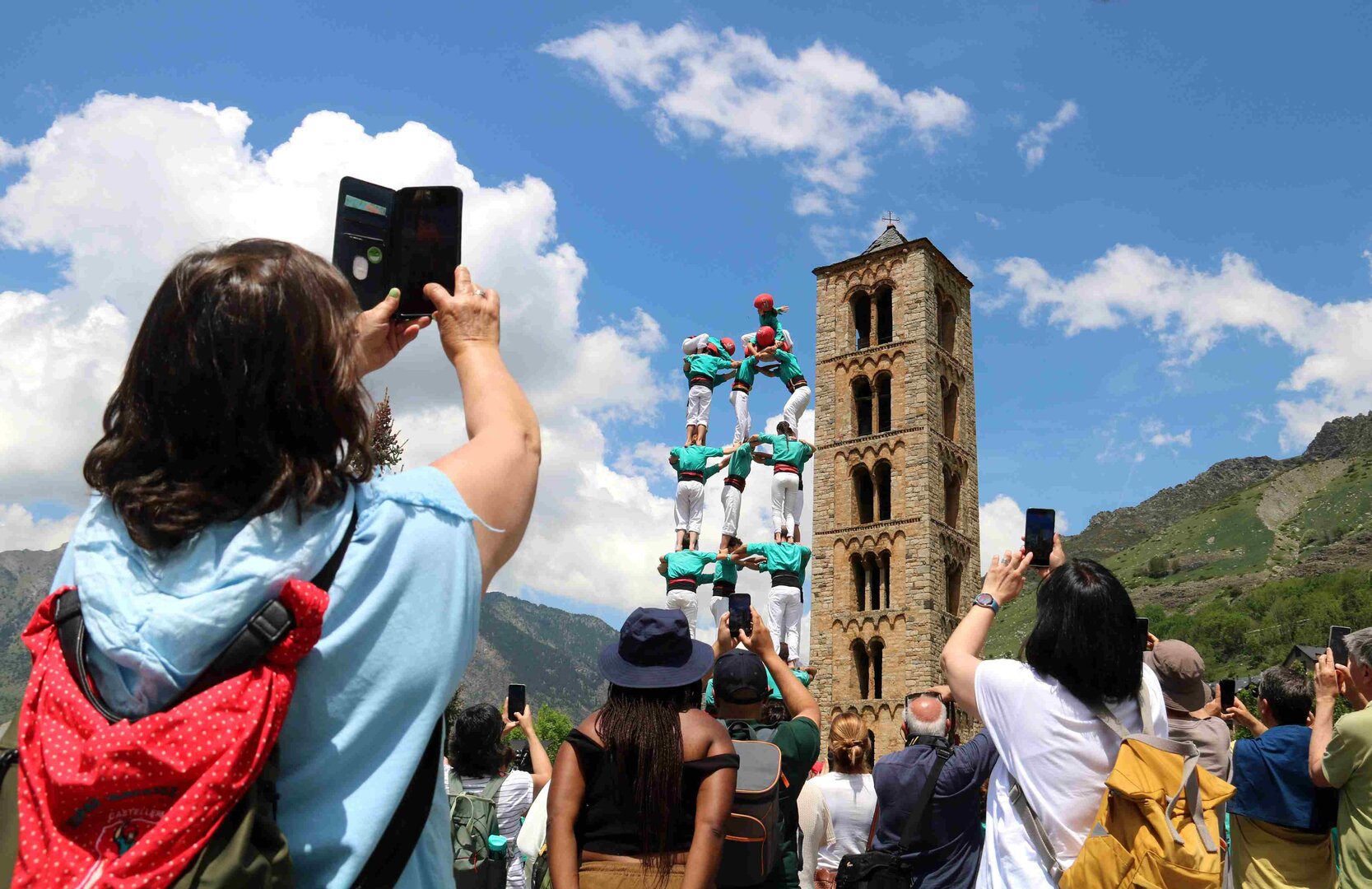 Castellers de Vilafranca a la Vall de Boí 2