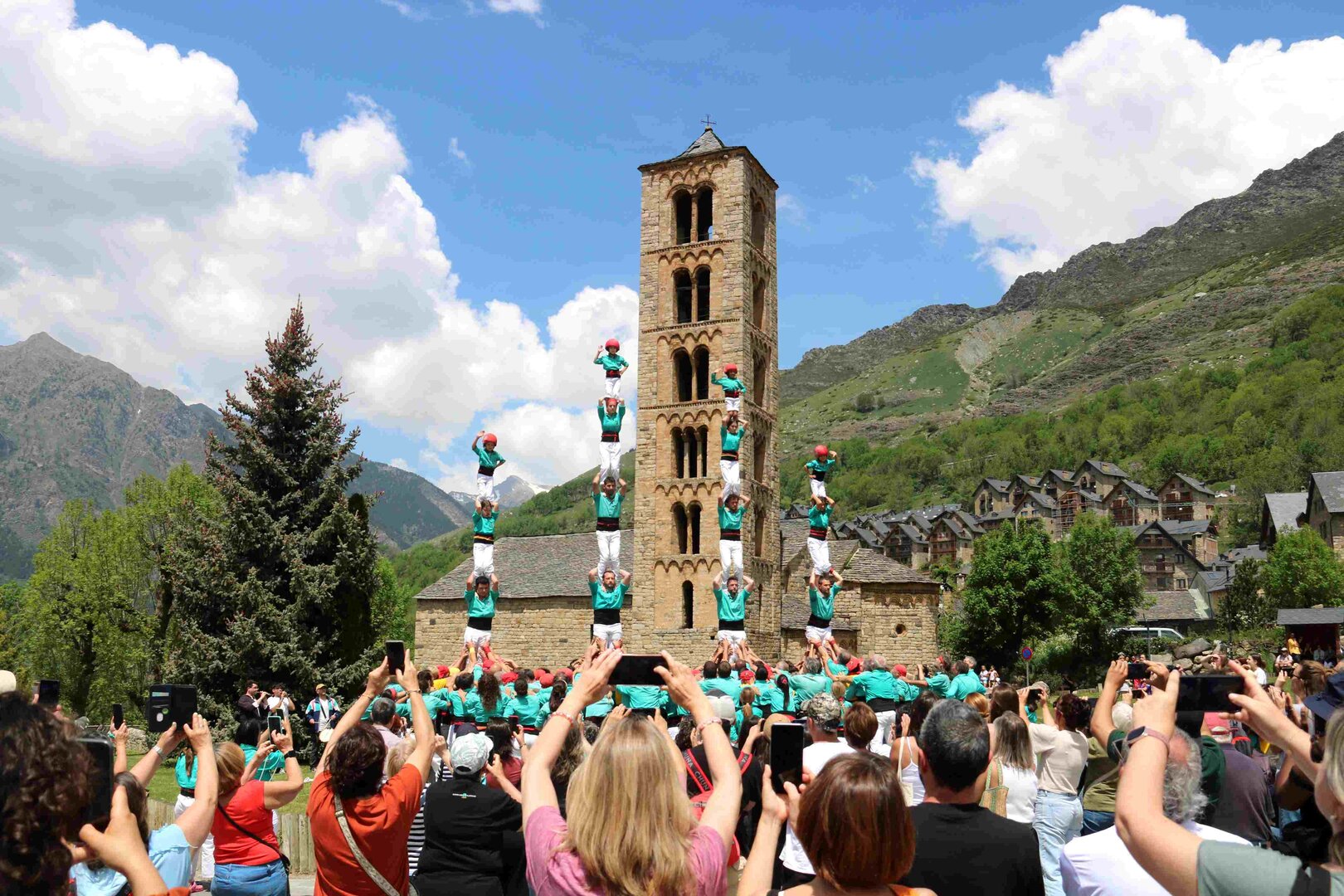 Castellers de Vilafranca a la Vall de Boí 4