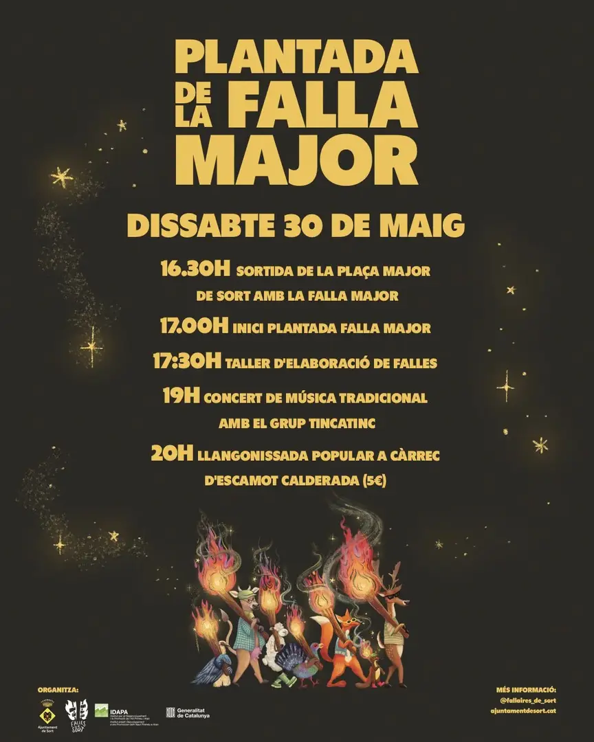 Plantada Falla Major de Sort