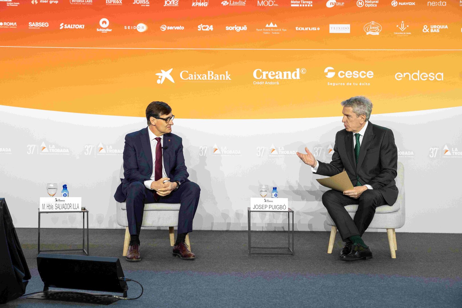 Salvador Illa Trobada Empresarial del Pirineu 2