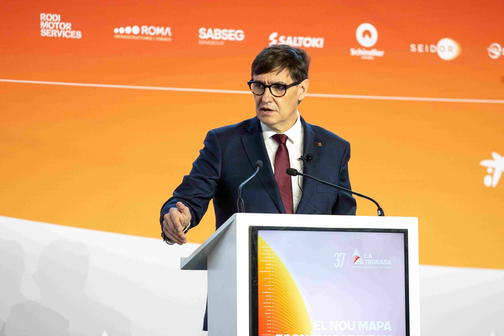 Salvador Illa Trobada Empresarial del Pirineu