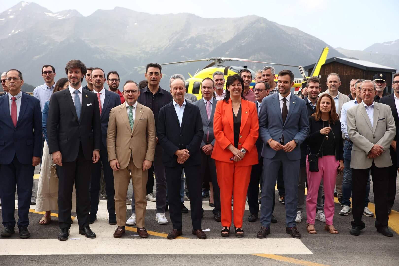 Inauguració l'Heliport Nacional a la Caubella 2
