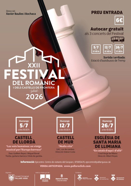 l Festival del Romànic i dels Castells de Frontera 2026