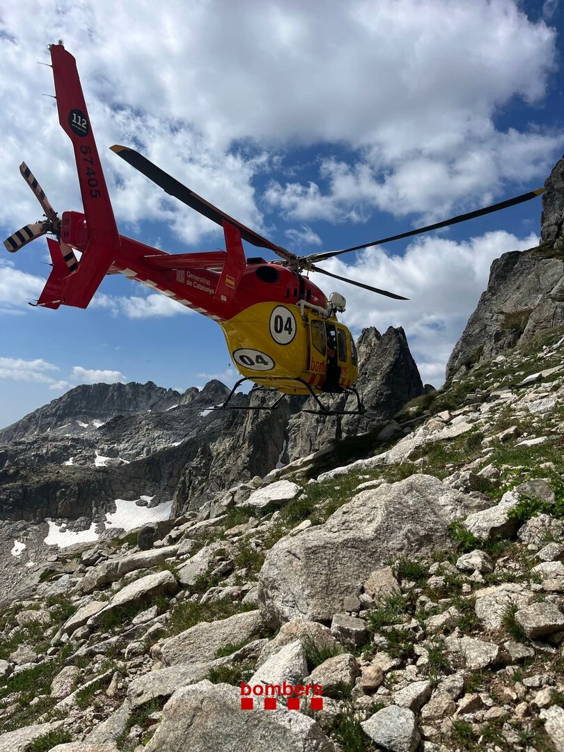 Rescat Besiberri helicòpter