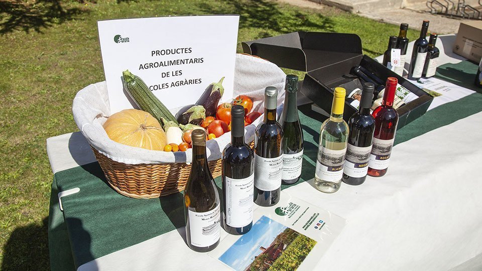 Productes elaborats a les Escoles Agràries @JosepAPérez